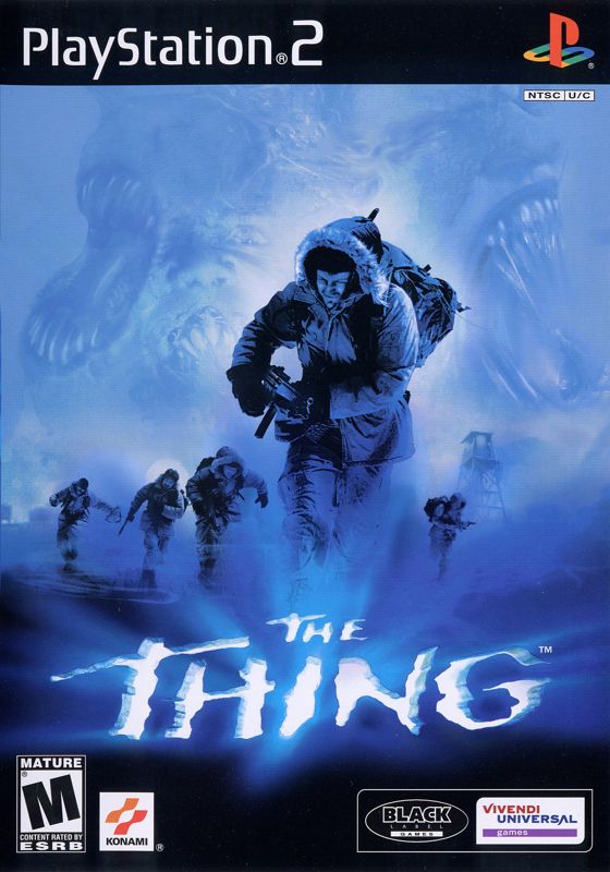 The Thing box art for Xbox
